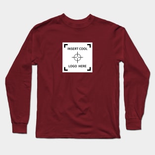 Insert Cool Logo Here Long Sleeve T-Shirt